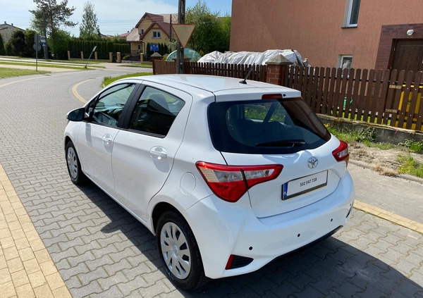 Toyota Yaris cena 40900 przebieg: 127000, rok produkcji 2018 z Czyżew małe 497